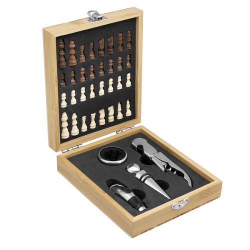 Set de vinos con juego de ajedrez  CHESSY 