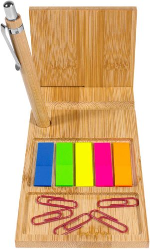 
                            ORGANIZADOR DE ESCRITORIO DE BAMBU?