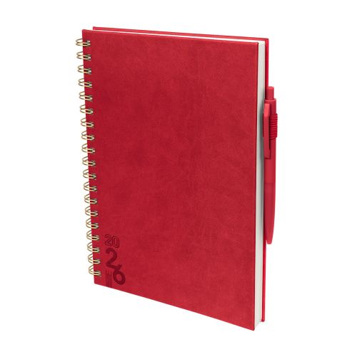 AGENDA SEMANAL TERRA 2026 ROJO