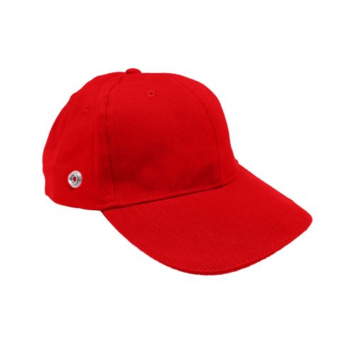 GORRA CON REMACHE ROJO