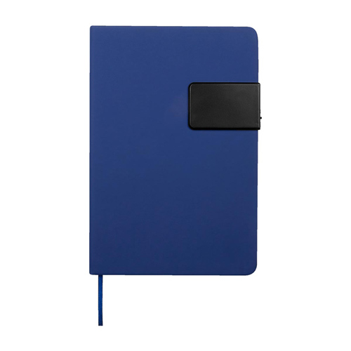 LIBRETA CON LUZ CAFUNE AZUL