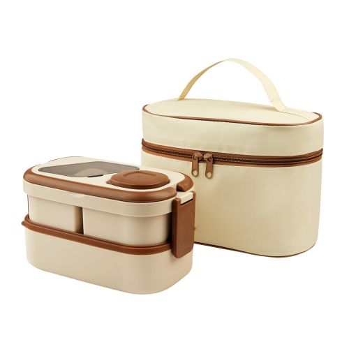 SET PORTAVIANDAS AMANDA BEIGE