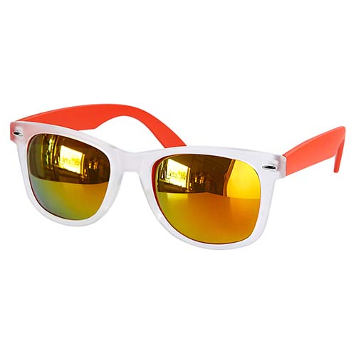 LENTES MIRROR NARANJA