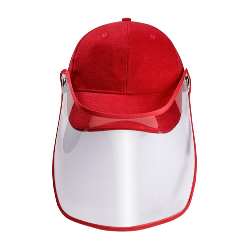 GORRA CON CARETA ANSHAN ROJO