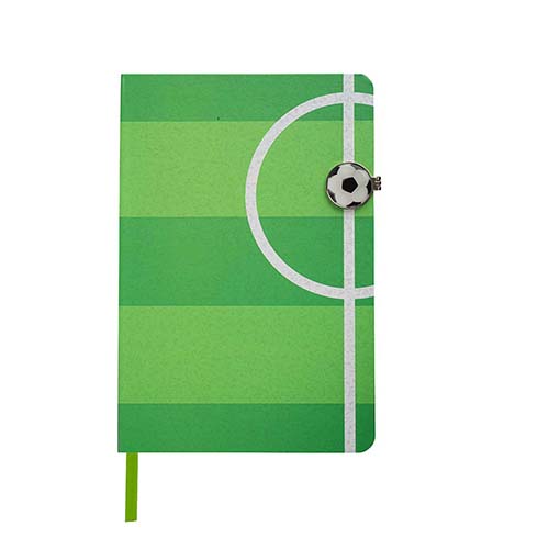 LIBRETA CANCHA BALóN GOTA DE RESINA