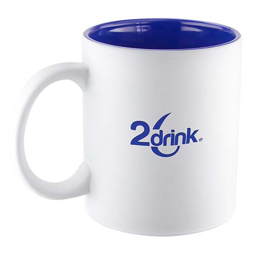 TAZA COLORÉ AZUL